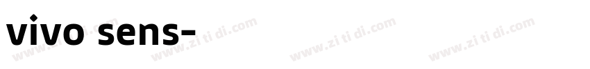 vivo sens字体转换
